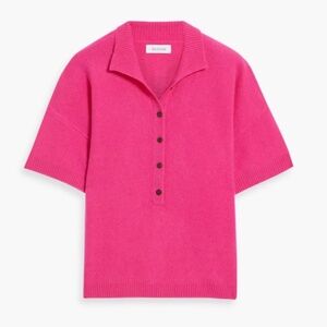 Nadaam cashmere polo sweater M